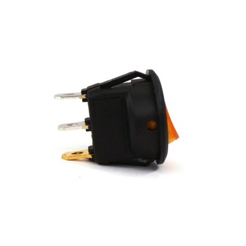 Выключатель вкл./выкл., фиксирующийся светодиод 20 мм, зеленый