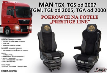 Чехлы на сиденья PRESTIGE LINE MAN TGX, TGS, TGA