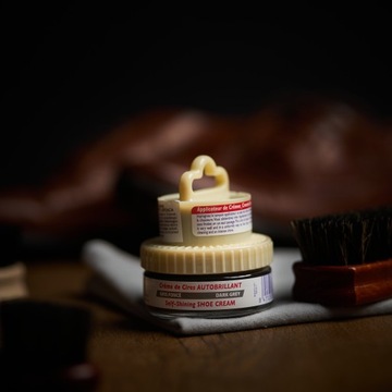 KREM CIEMNOSZARY DO BUTÓW SKÓRZANYCH PASTA 50ml