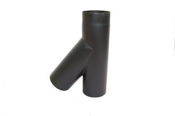 REDUKCJA ODWROTNA 150-120 spalinowa czarna dymna gruba 2mm KOMIN CZOPUCH