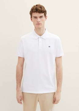 Tom Tailor Basic Polo Shirt - White