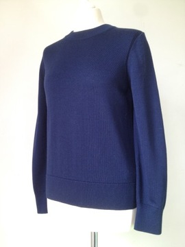 COS - świetny -100% WEŁNA- sweter - XS (34) -