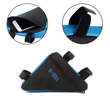 СУМКА ДЛЯ ВЕЛОСИПЕДА, ПРОЗРАЧНАЯ СУМКА, ТРЕУГОЛЬНЫЙ ЧЕХОЛ ДЛЯ ВЕЛОСИПЕДА НА РАМУ