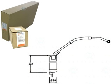 BEHR HELLA SUŠIČ KLIMATIZACE JAGUAR X-TYPE 2,0