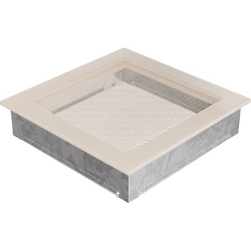 Kratka wentylacyjna kremowa 22x22 + gratis