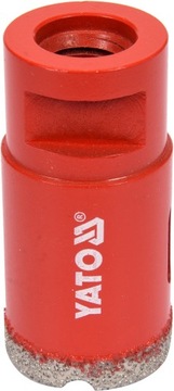 Алмазное сверло по керамограниту 30 мм для угловой шлифовальной машины.