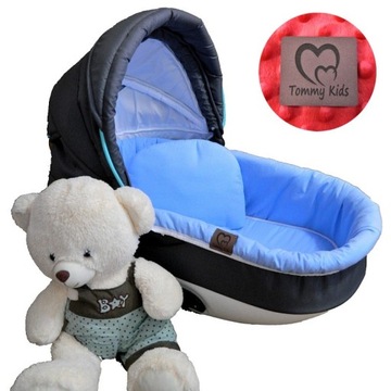 Вставка для гондолы TOMMY KIDS, поролоновый матрас, чехол и подушка.