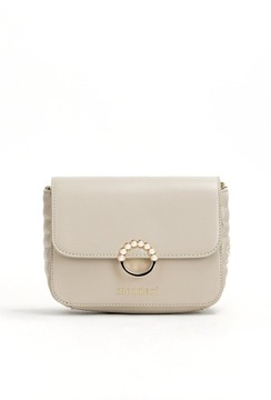 МАЛЕНЬКАЯ ЖЕНСКАЯ СУМКА С КЛАПАНОМ MONNARI BAG2360-019 СЕРАЯ