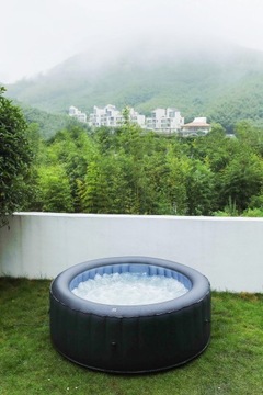 САДОВЫЙ СПА с ГИДРОМАССАЖЕМ MSpa НАДУВНОЙ 4 человека UVC COMFORT BERGEN SMALL 1,8м