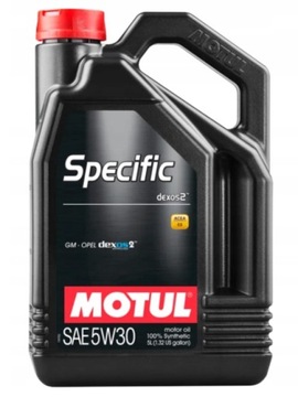 MOTUL Specific Dexos2 C3 5w30 5L - syntetyczny olej silnikowy OPEL/GM