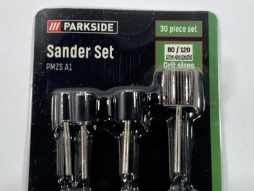 ZESTAW DO SZLIFOWANIA PARKSIDE PMZS A1 - 30 SZT.