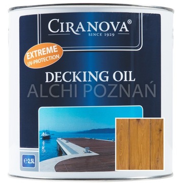 CIRANOVA DECKING OIL ПРОЗРАЧНОЕ УФ-масло для террас