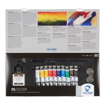 TALENS VAN GOGH OIL ZESTAW 10X20ML + AKCESORIA