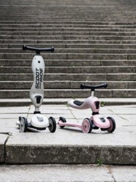 2в1 SCOOT & RIDE Highwaykick 1 катание и самокат, для детей 1–5 лет Forest