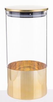 Контейнер для ватных палочек и органайзер для ванной комнаты Gold 21