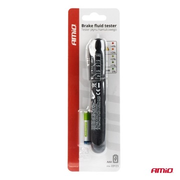 ТЕСТЕР ТОРМОЗНОЙ ЖИДКОСТИ AMiO DOT 4 5 LED