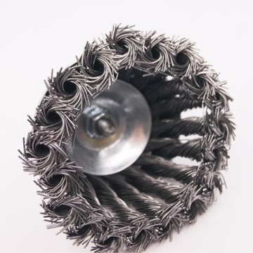 Щетка плетеная для торцевой дрели, диаметр 60