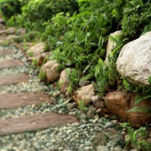 Натуральный Зеленый Гравий Гравий для Сада 20 кг Зеленый