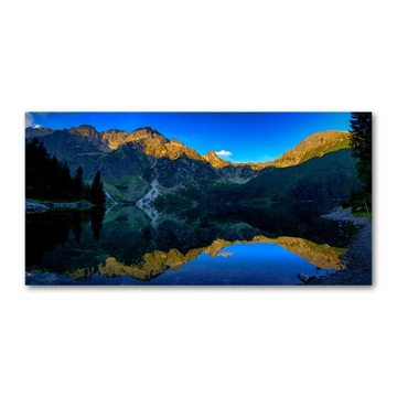 Foto obraz zdjęcie szkło hartowane Tatry 140x70