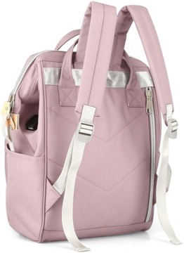 Рюкзак-самолет Himawari Sorrel HM1881 для ноутбука 13.3 USB сине-розовый