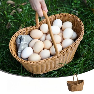 КОРЗИНА ДЛЯ ХРАНЕНИЯ, УДОБНЫЙ ПЛЕТЕННЫЙ ДЕРЖАТЕЛЬ ДЛЯ ЦВЕТОВ