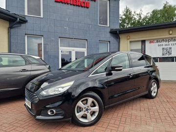 Ford S-Max II Van 1.5 EcoBoost 160KM 2016 Ford S-Max 1.6 Benzyna Titanium Grzane Fotele, zdjęcie 2