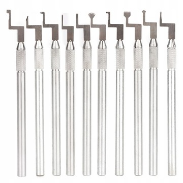 10 sztuk DIY Wosk Carving Pen Metal Grawerowanie