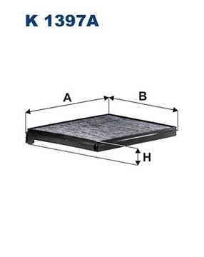 FILTR VENTILACE PROSTORU SPOLUJEZDCE FILTRON K 1397A