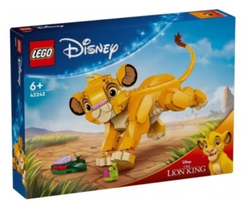 LEGO 43243 DISNEY KRÓL LEW LWIĄTKO SIMBA