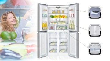 MPM 434-SBF-04 Холодильник Side by Side NoFrost Inox