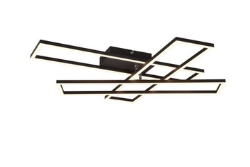 Потолочный светильник Corso с пультом 3xLED/36Вт черный