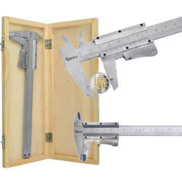 Штангенциркуль 150мм х 0,02 автоматический. блокировка оп. древесина