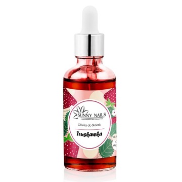 Oliwka do skórek i paznokci 50ml TRUSKAWKA Sunny Nails