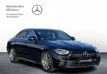 Mercedes Klasa E W213 Limuzyna 2.0 220d 194KM 2020 Mercedes-Benz Klasa E REZERWACJA SalonPL Od Dealera 4Matic AMG Line Kamera, zdjęcie 6