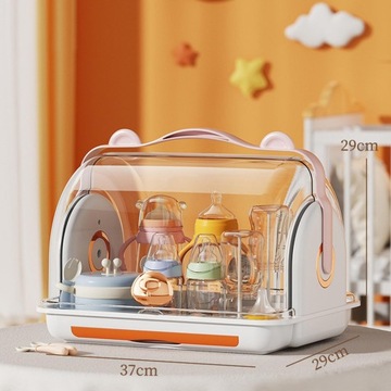 Ящик для хранения детской бутылочки, оранжевый