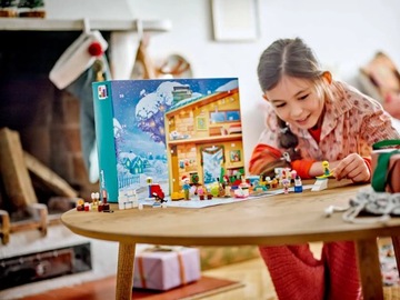 Адвент-календарь LEGO FRIENDS на 2024 год | Кубики для девочек с игрушками