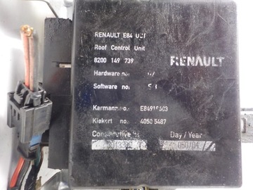 RENAULT MEGANE II CC КАБРИОЛЕТ НАСОС КОНТРОЛЛЕР КРЫШИ 8200149739 E84871789