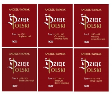 Пакет «История Польши», тома 1–6, Анджей Новак