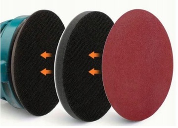 Przekładka gąbkowa na szlifierkę fi 125mm 10mm 44H