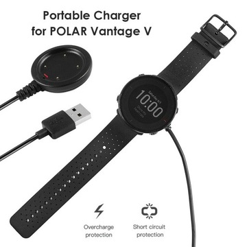 Зарядное устройство с USB-кабелем для Polar Vantage V/M