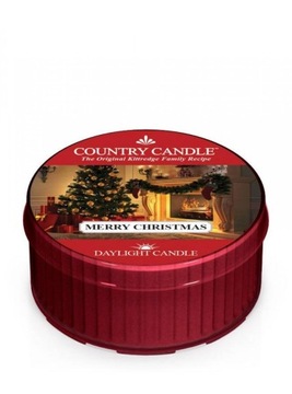 Daylight świeczka Merry Christmas Country Candle