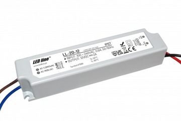 Zasilacz LED line 20-12 IP67 12V