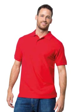 Мужская рубашка-поло JHK 210г белая WH L