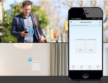 Выключатель света 3 Щелкните. ZigBee TUYA #работает без N