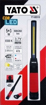 COB LED 5W АККУМУЛЯТОРНАЯ ЛАМПА ДЛЯ МАСТЕРСКИХ