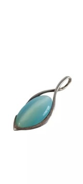 SREBRNA 925 ZAWIESZKA 3,8G NIEBIESKA