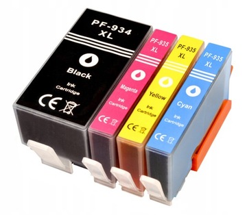 4x TUSZE DO HP OfficeJet Pro 6230 6830 934 935 XL
