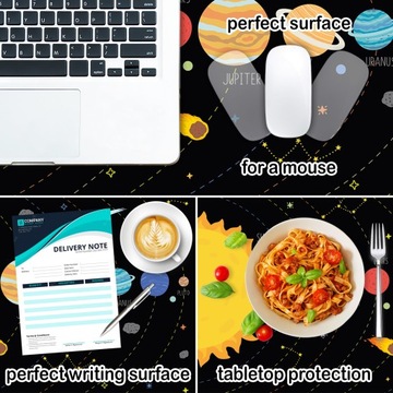 Защитный коврик для стола 120х60 Solar System