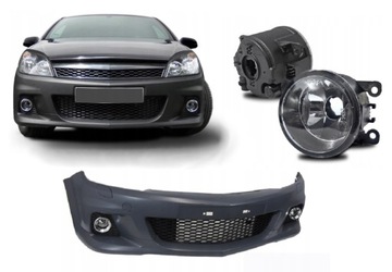 ZDERZAK OPEL ASTRA H (III) OPC +HALOGENY