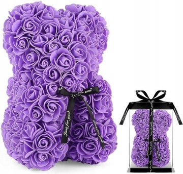 XXL BEAR RED ROSES В ПОДАРОЧНОЙ КОРОБКЕ LOVE